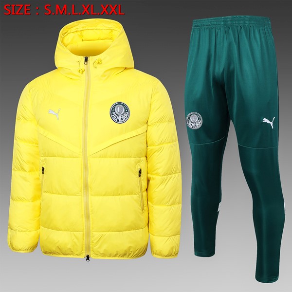 Piumino Palmeiras Set Completo 24/25 Giallo